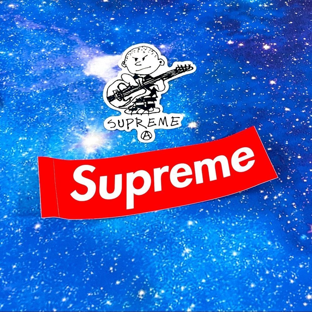 Supreme Sticker Set anarchy Charlie Set